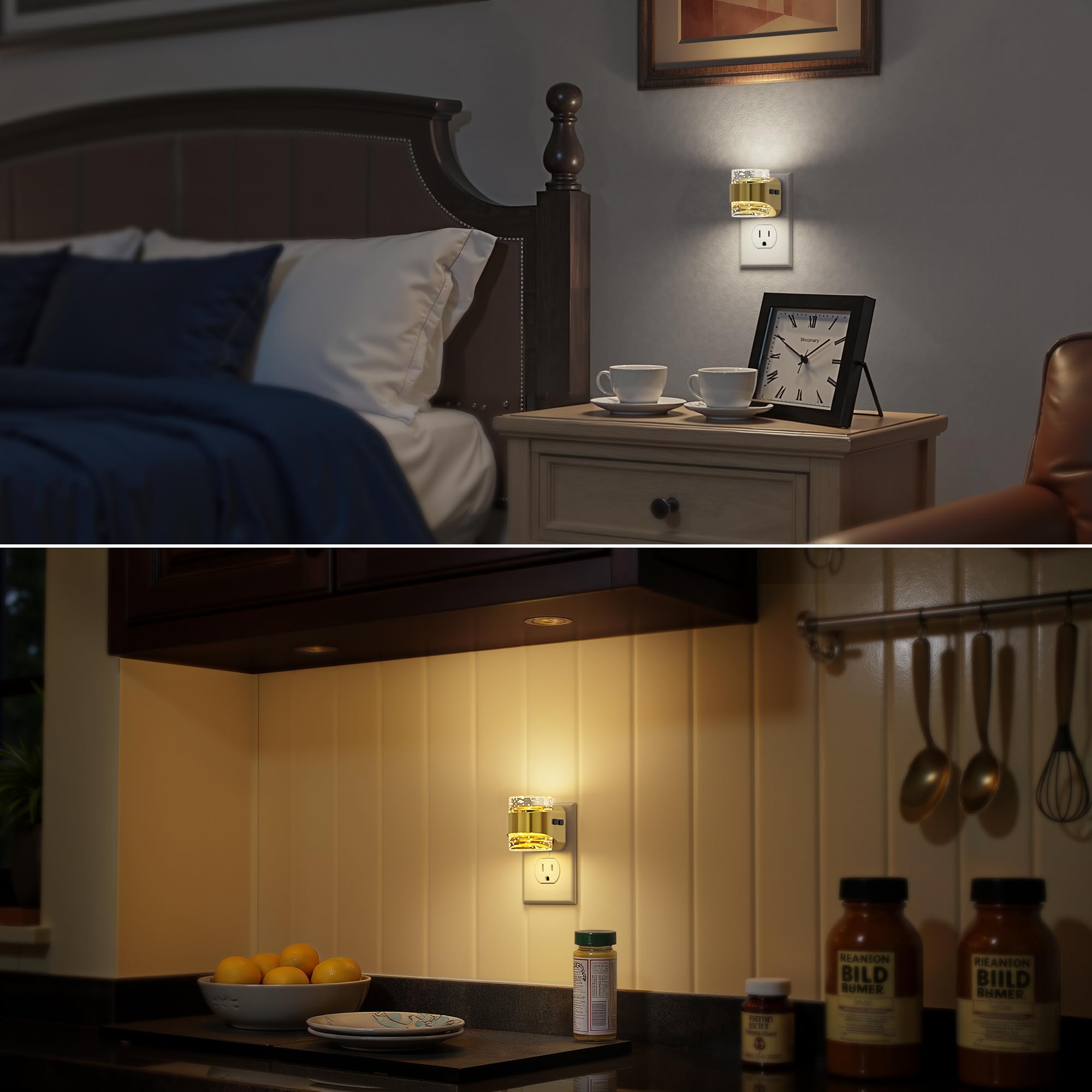 Briignite night light 4000K natural light supports daytime tasks in bedrooms