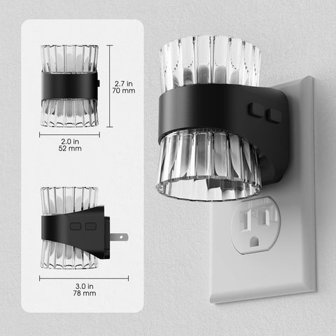 Briignite Night Light in a bathroom offering safe, soft illumination.
