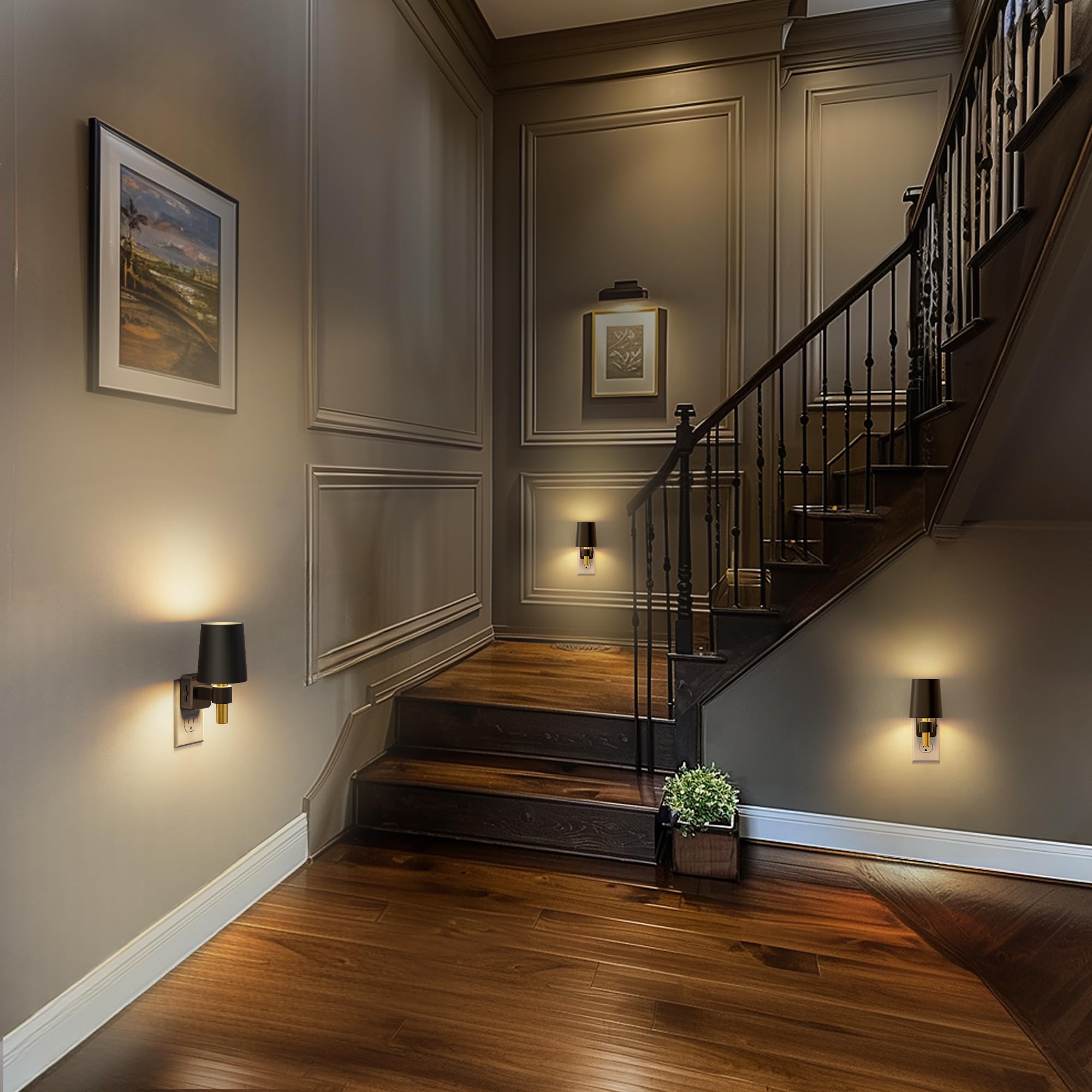 Briignite plug-in design blends with modern and vintage decor