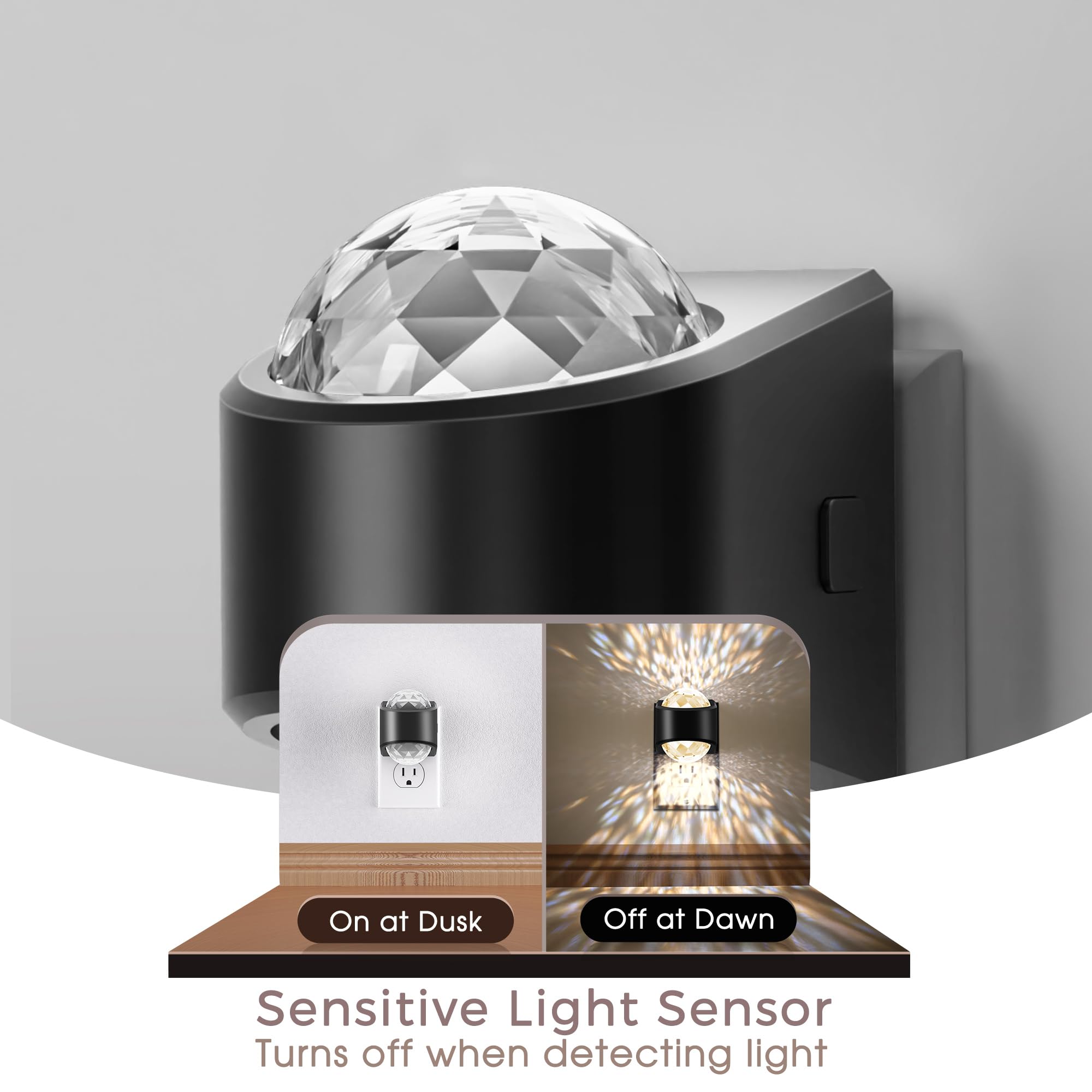 Briignite safe plastic night light perfect for nurseries and bathrooms