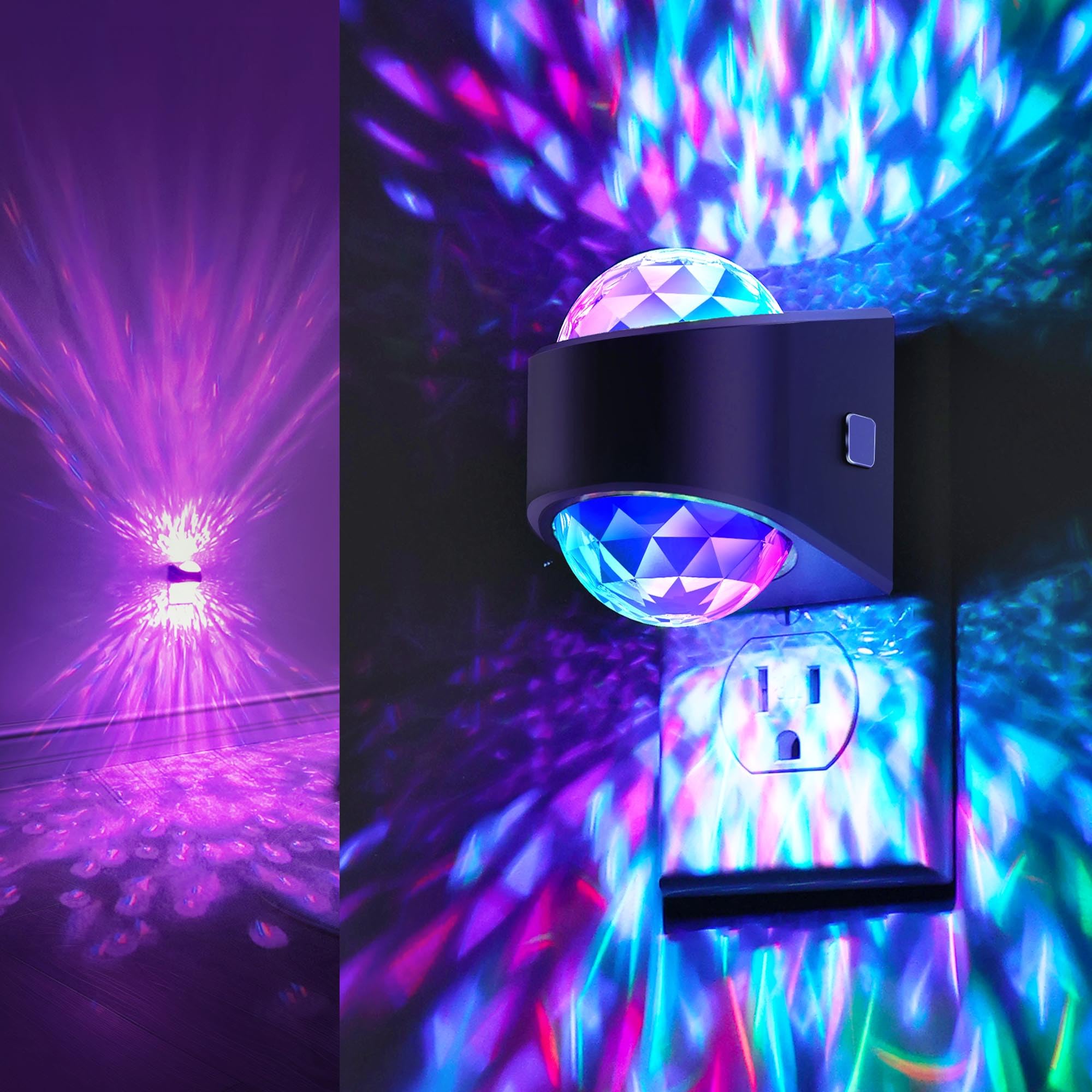 Briignite safe plastic night light is durable for homes with kids.