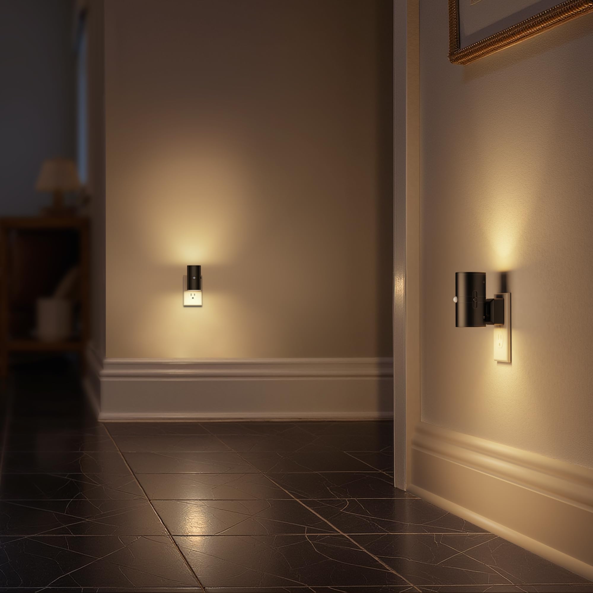 Briignite soft white 3000K ambient glow for relaxing atmosphere.