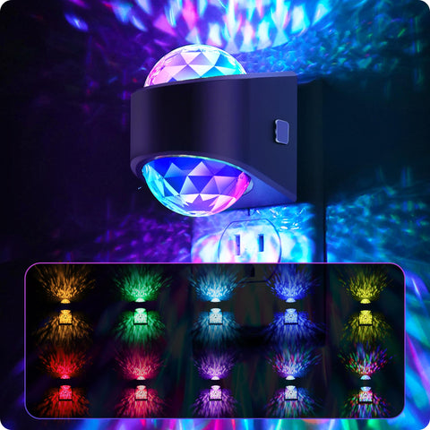 Briignite star projector bedroom casts upward and downward light for ambient spaces.