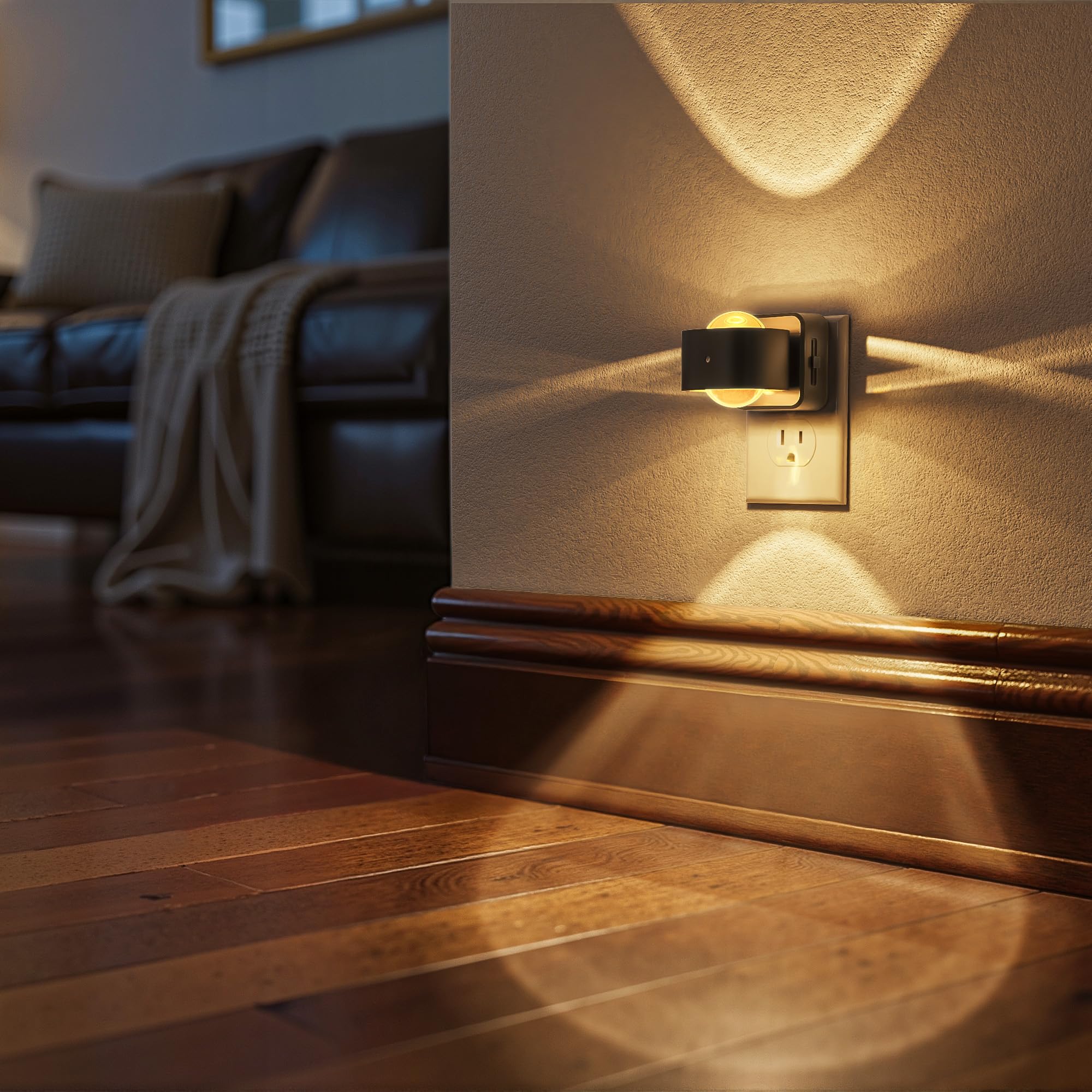 Briignite two-pack provides light for multiple rooms in one purchase.