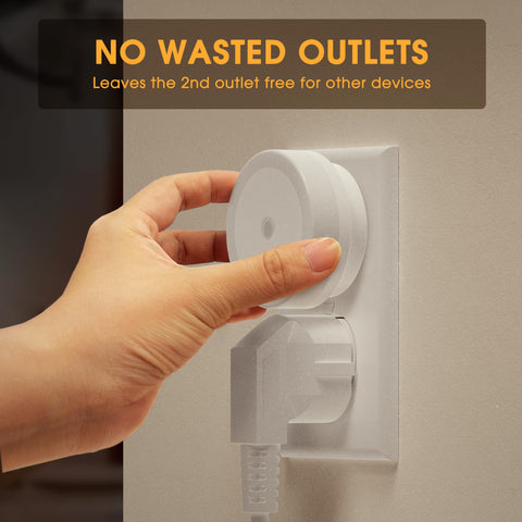 Briignite warm white 3000K night light provides gentle visibility