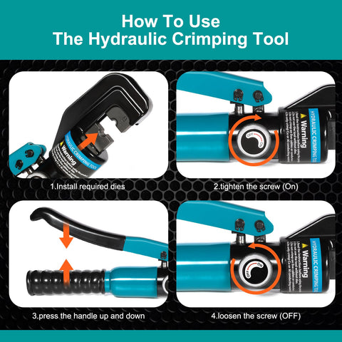 Brileine in-use setup demonstrates quick die changes and efficient crimps