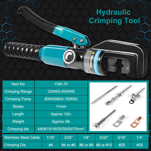 Brileine rotary hex dies enable precise crimps across copper and stainless steel