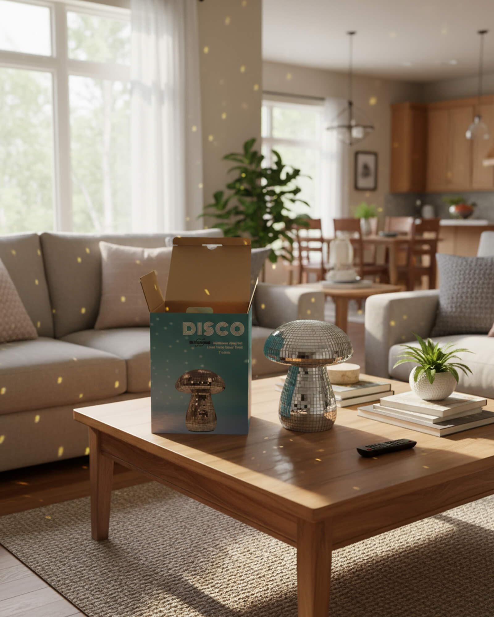 Brillantreal mushroom decor fits indoor or outdoor spaces with timeless appeal.