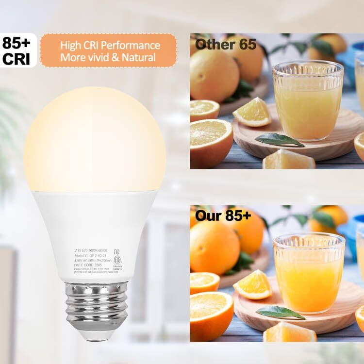 Brilvibera 9W bulb equals 60W brightness with energy efficiency