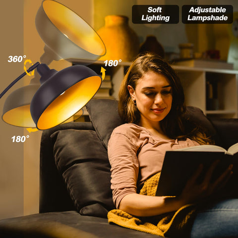 Brilvibera Arc Floor Lamp dimmable LED for adjustable brightness and warmth.
