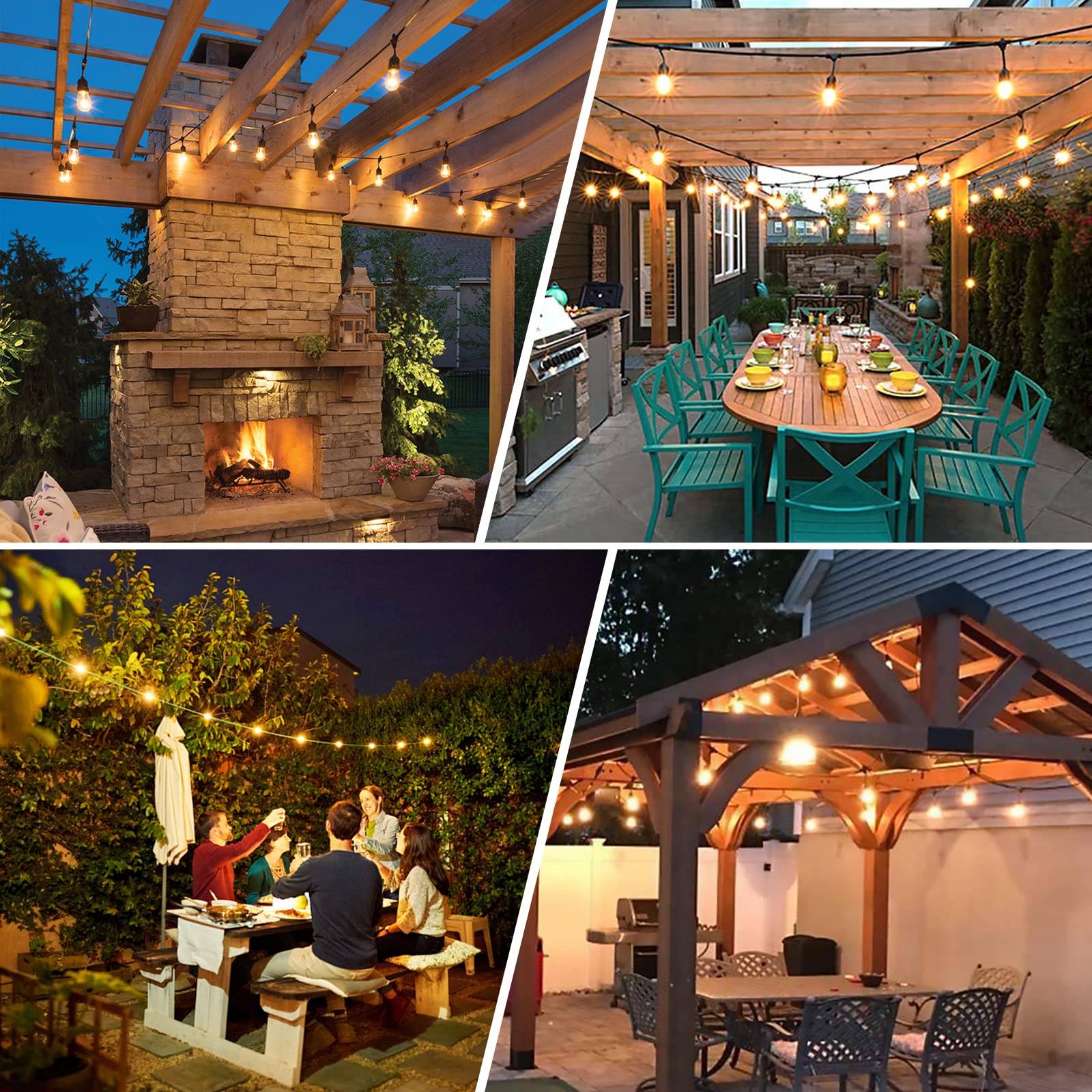 BRIMAX compatibility with end-to-end strands supports scalable outdoor lighting.