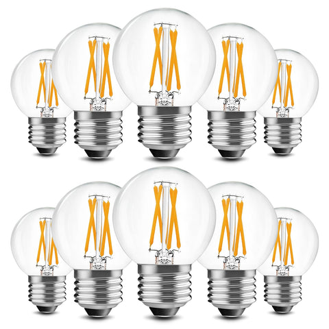 BRIMAX bulbs pack front view highlights a 10-pack ideal for bulk replacement and energy savings.