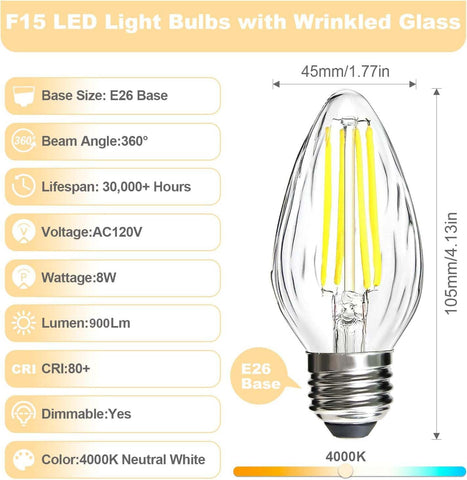 BRIMAX F15 360-degree beam for even room illumination