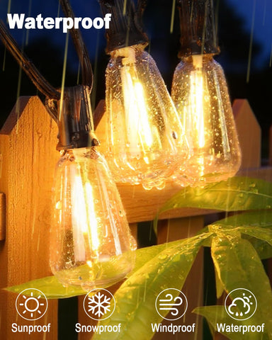 BRIMAX shatterproof plastic bulbs reduce fragility during festive gatherings.