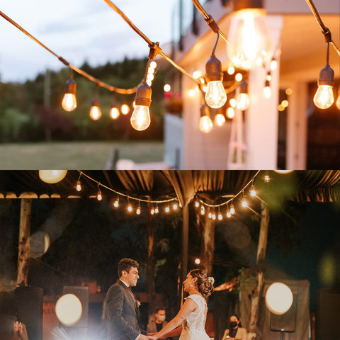 BRIMAX lights suit weddings, parties, cafes, decks, and garden spaces.