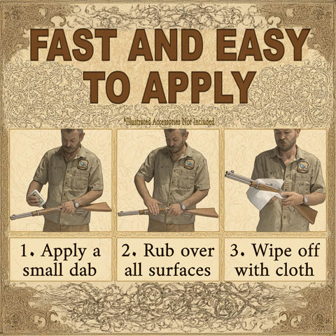 Brimshiner ArmaRub on a knife blade for smoother operation and protection.