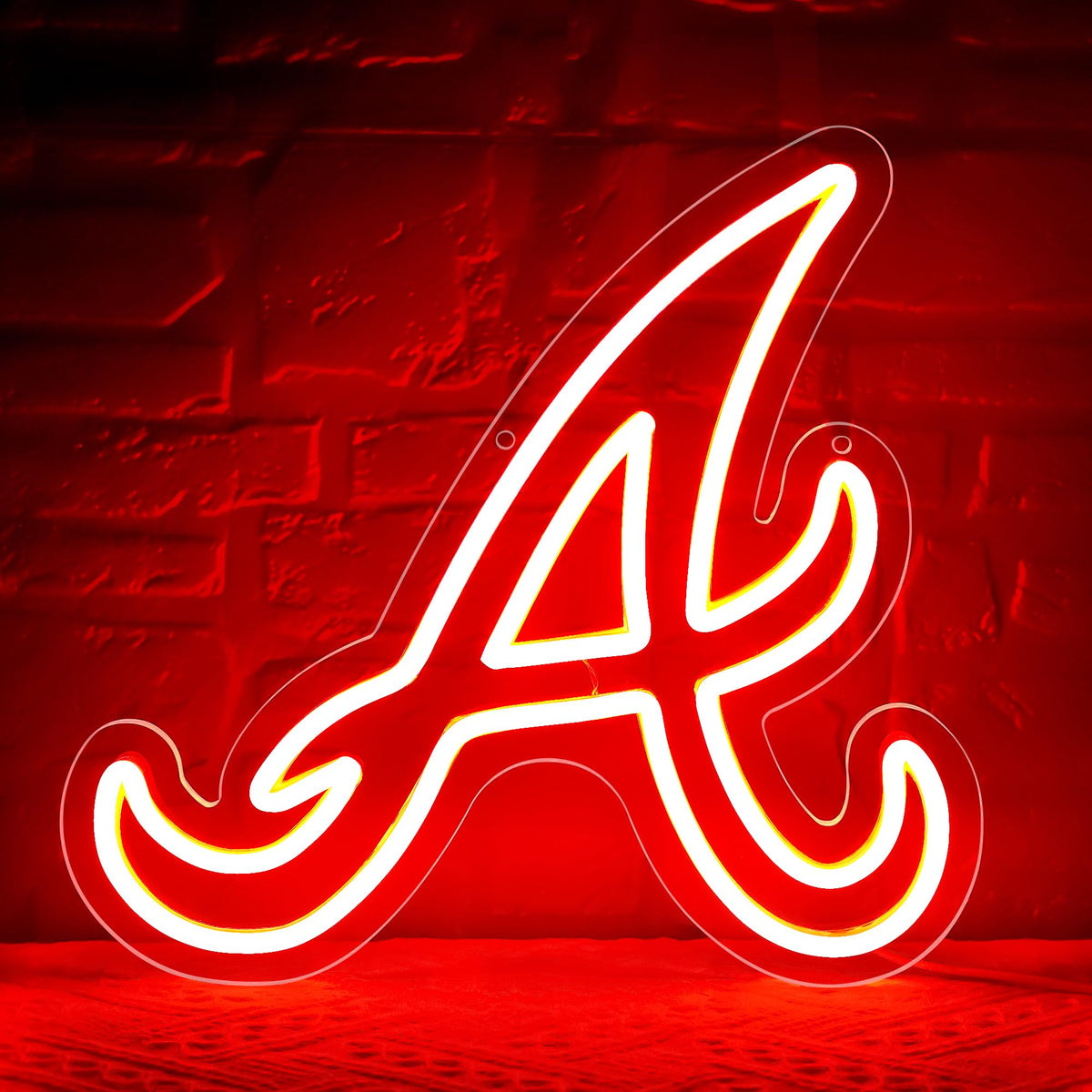 Brineon baseball neon sign wall mount glows for a standout man cave ambience