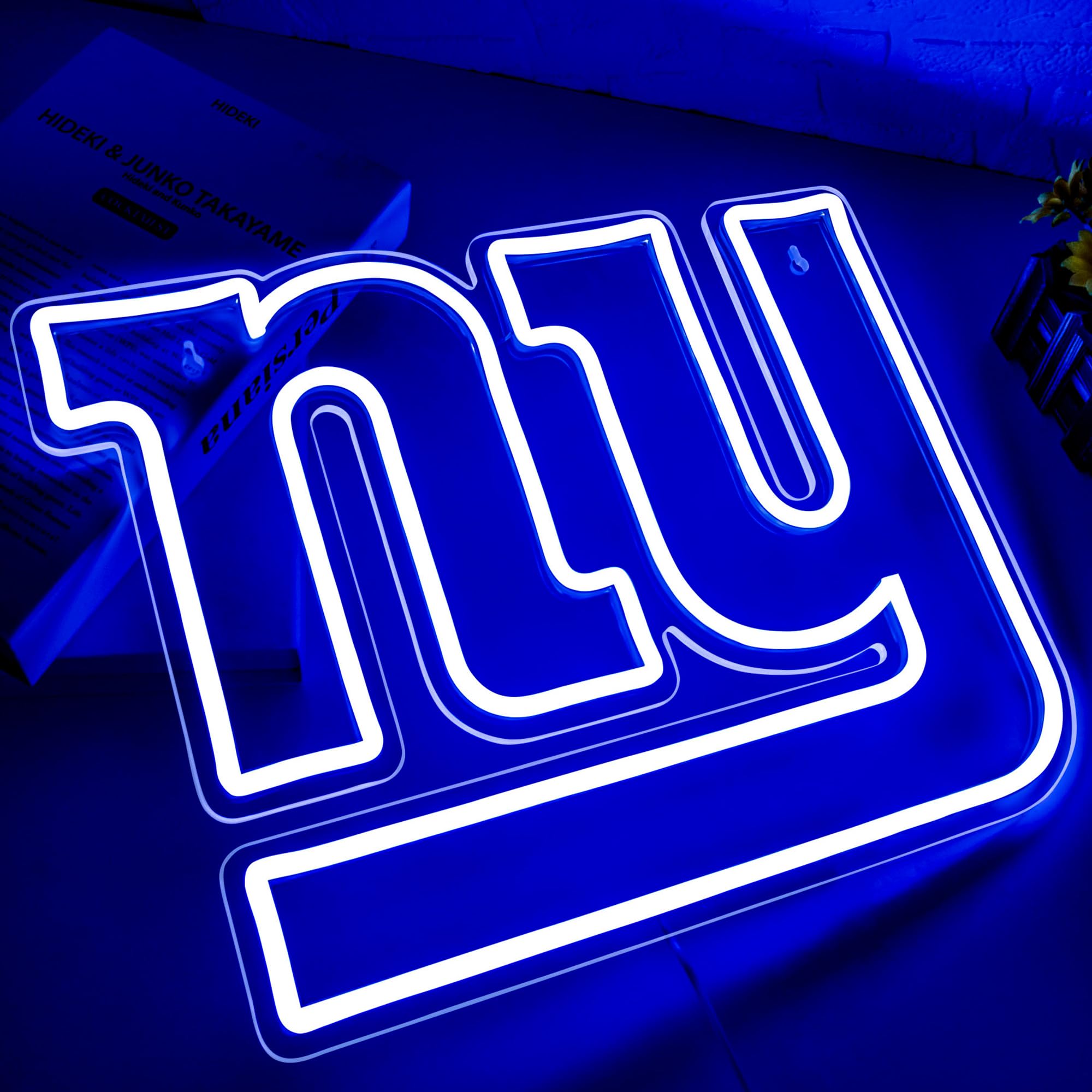 Brineon football neon sign dimmable brightness for perfect mood