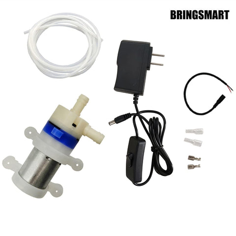 BRINGSMART 12V pump in coffee machine setup