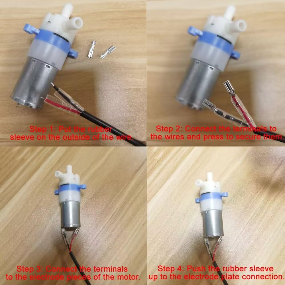 BRINGSMART 12V quiet operation pump during use