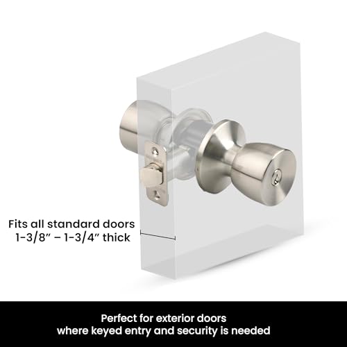 BRINKS key-alike 2-pack for simplified replacement on multiple doors.