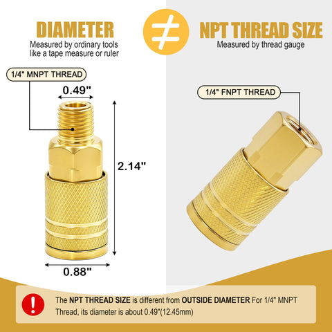 Brintek teflon tape included for sealing connections