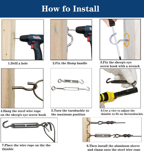 BRISBONN heavy-duty kit withstands all weather conditions with corrosion-resistant 304 stainless steel.