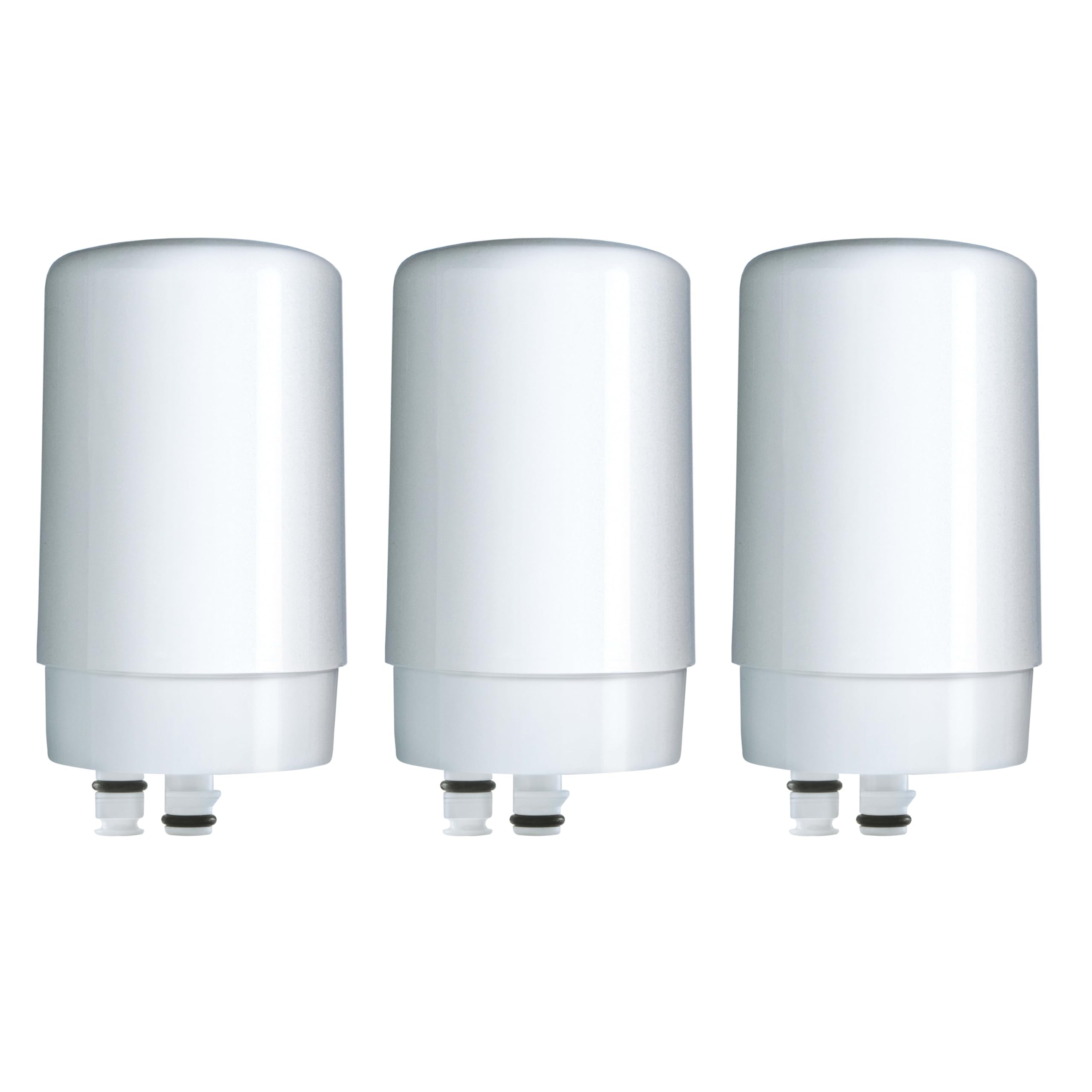 Brita indicator signals replacement after 100 gallons or about four months.