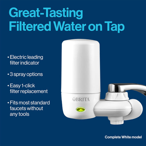 Brita 99% lead reduction helps minimize lead in tap water.