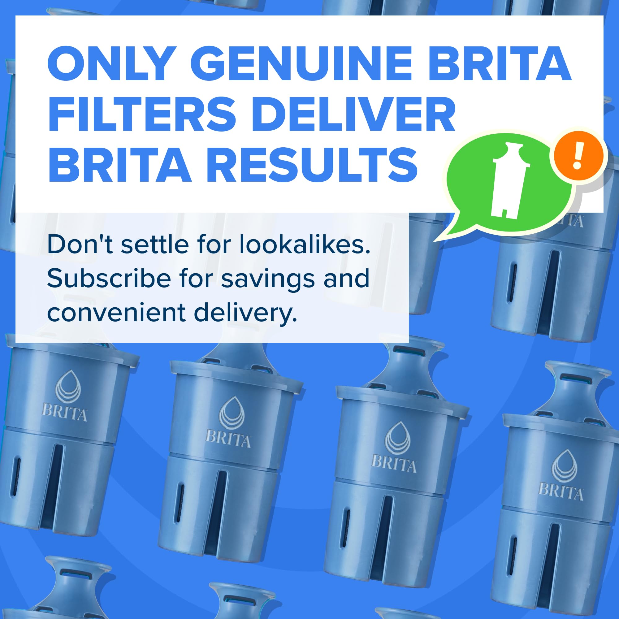 Brita Elite BPA-free design with no presoaking required.