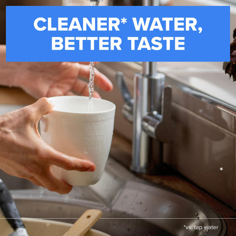 Brita lead-reduction visual highlighting certified performance