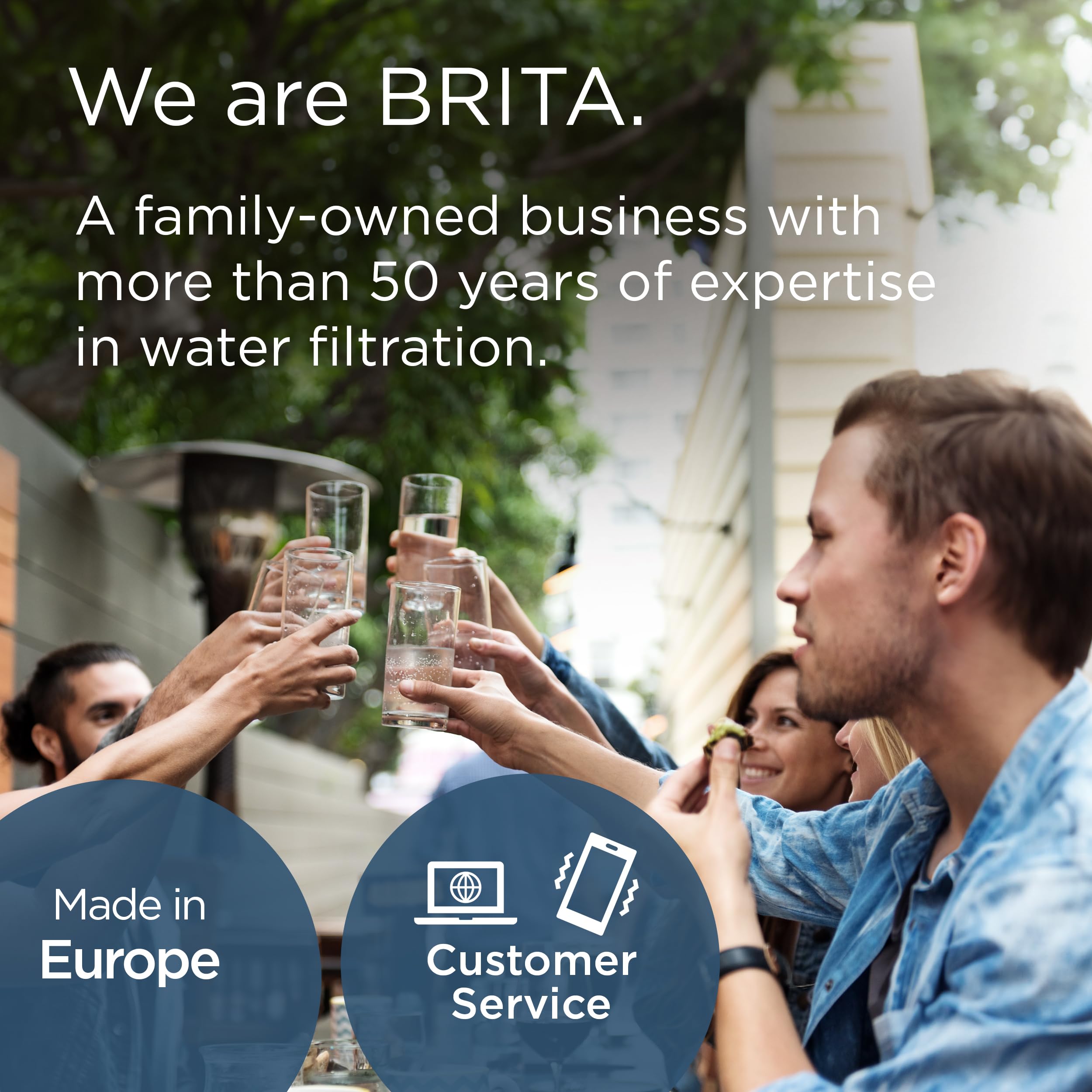 BRITA MAXTRA PRO 150-liter filtration capacity per cartridge.