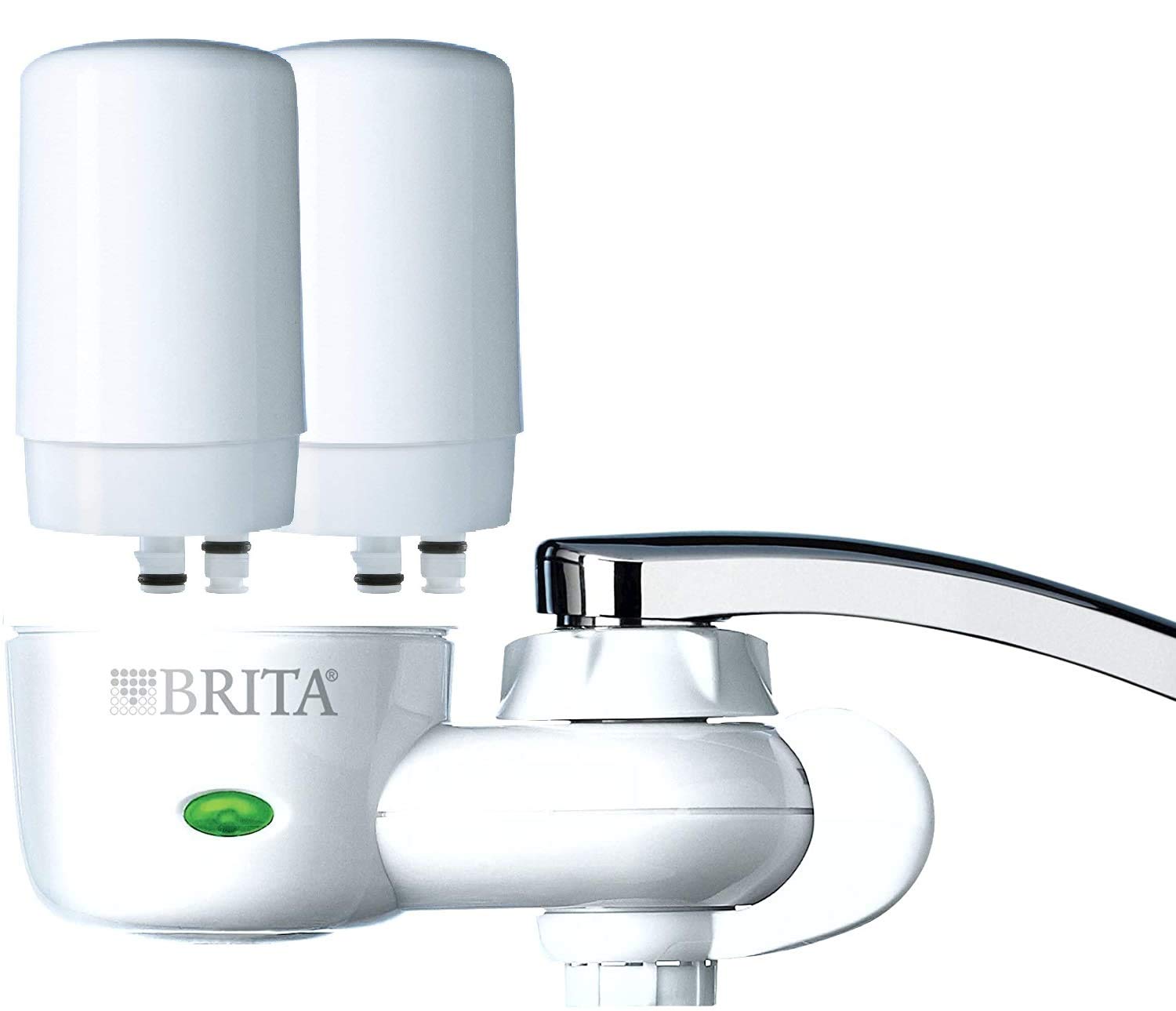 Brita On Tap installation showing easy faucet attachment for cleaner-tasting water