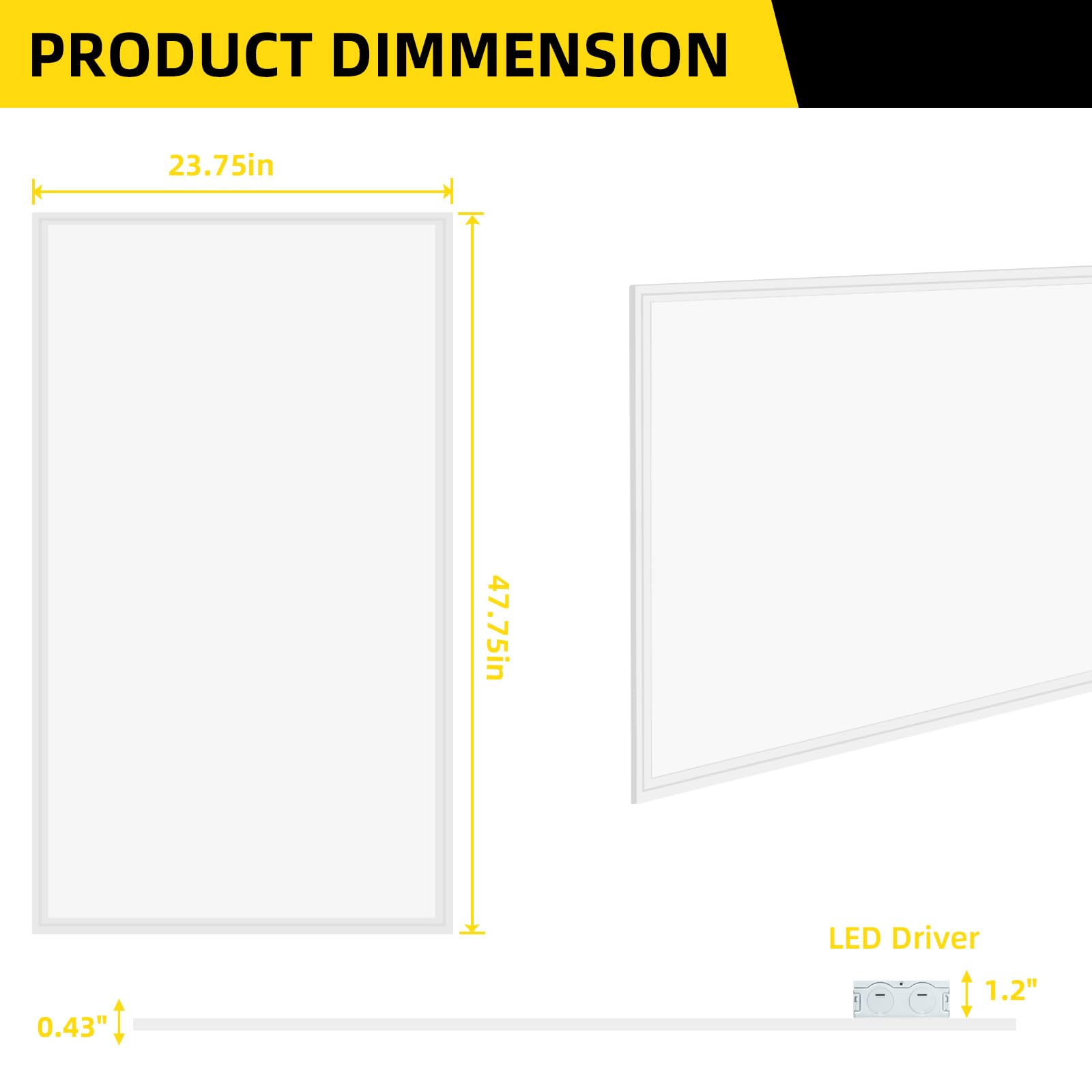 Britelumen LED panel replaces inefficient halogen fixtures with bright, even lighting