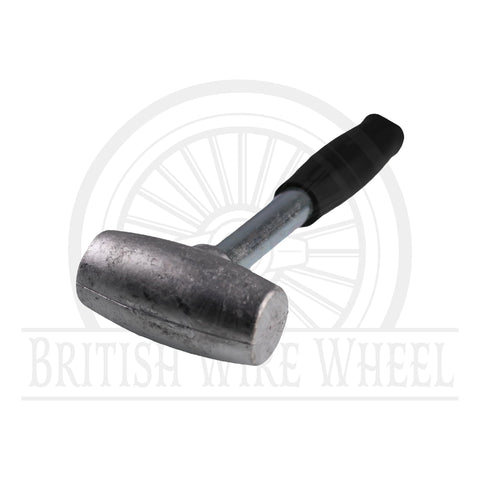 British Wire Wheel 4lb lead hammer used for dent removal and bodywork applications