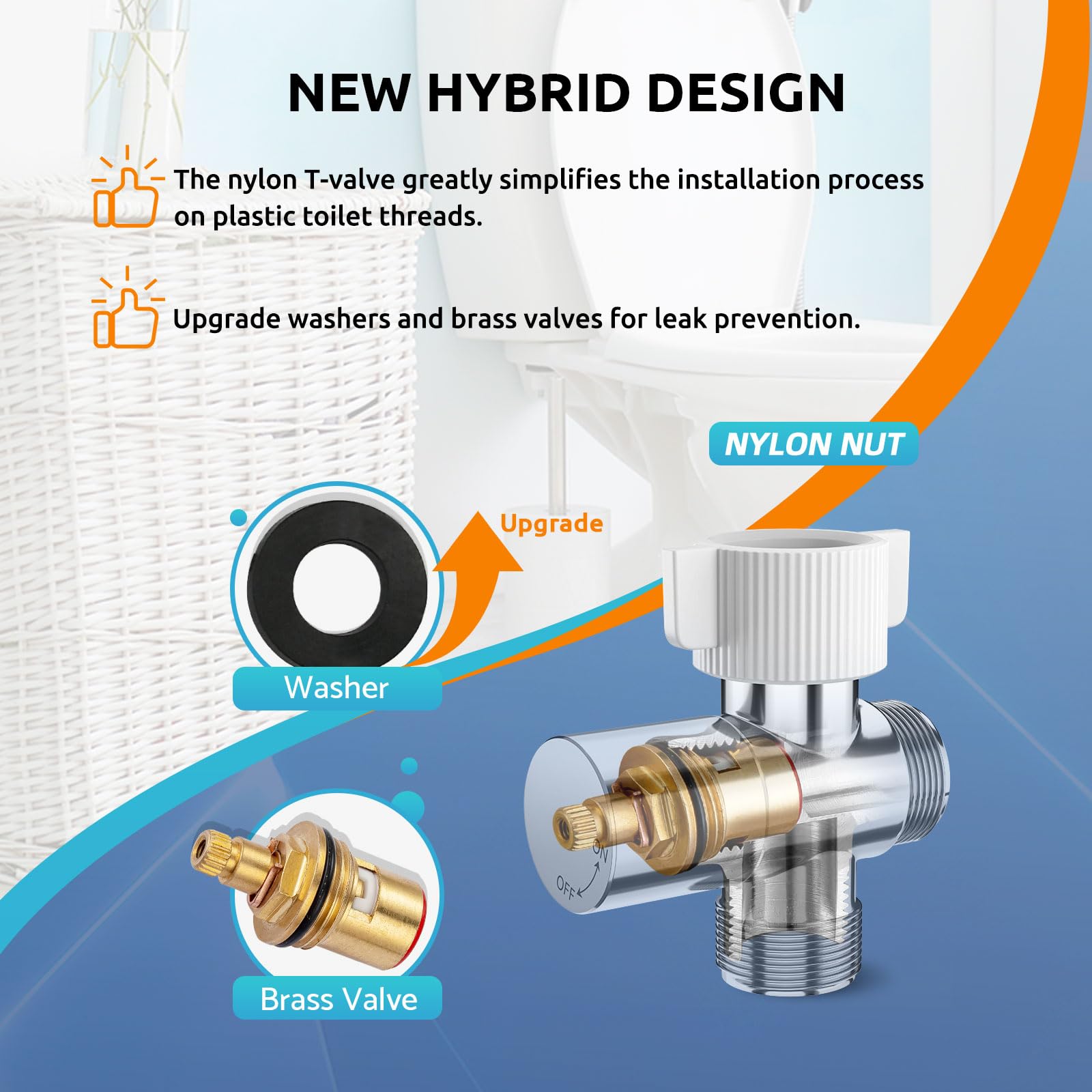 BRITULIF dual-control muslim shower enables customizable cleansing.