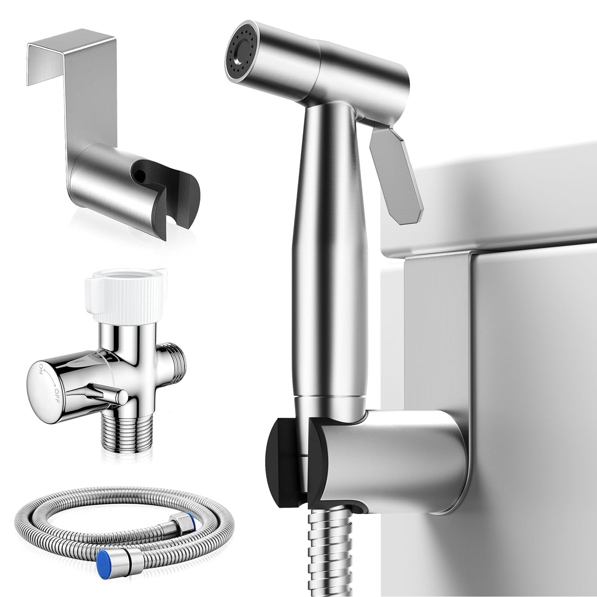 BRITULIF Handheld Bidet Sprayer with leak-free design for a dry bathroom