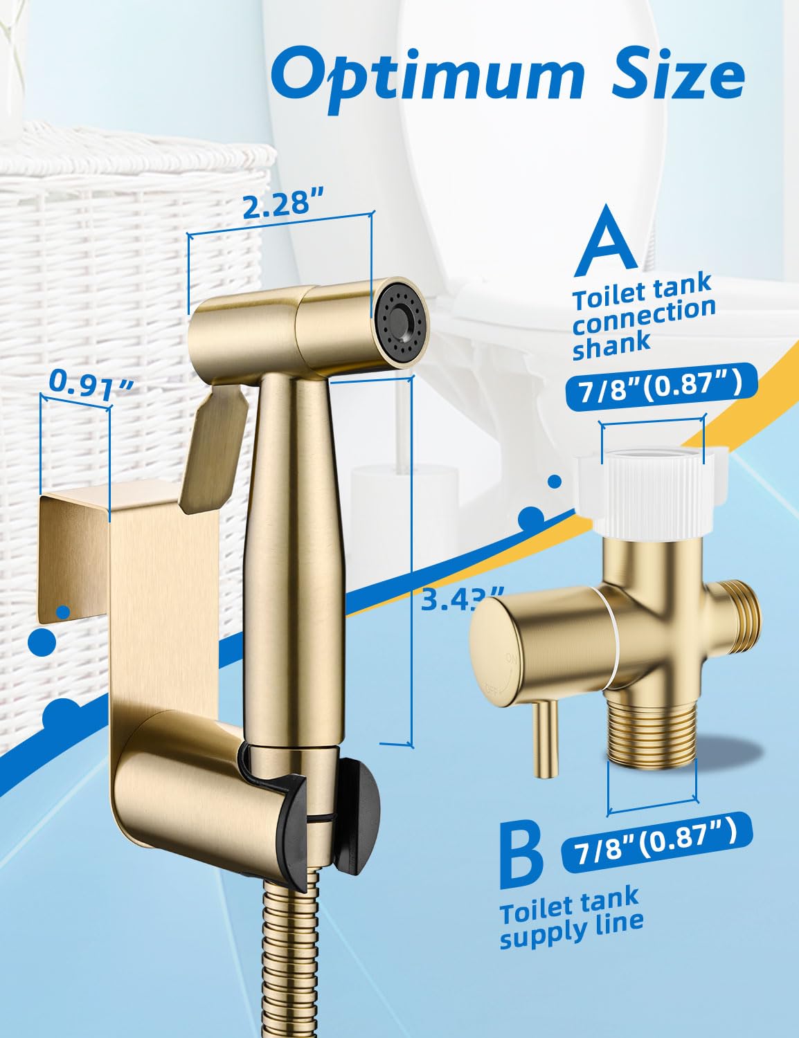 BRITULIF jet sprayer demonstrates targeted cleaning for hard-to-reach areas.