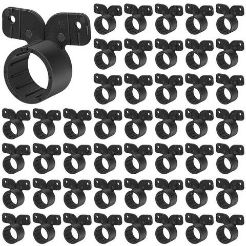 Briwooody 3/4-inch butterfly clamp supports PEX securely for neat pipe runs