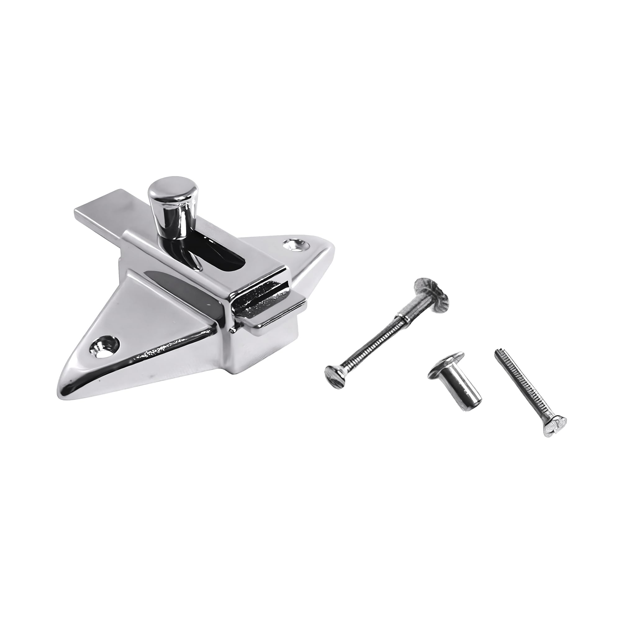BRIXWELL 91-79a slide latch with chrome finish for durable operation