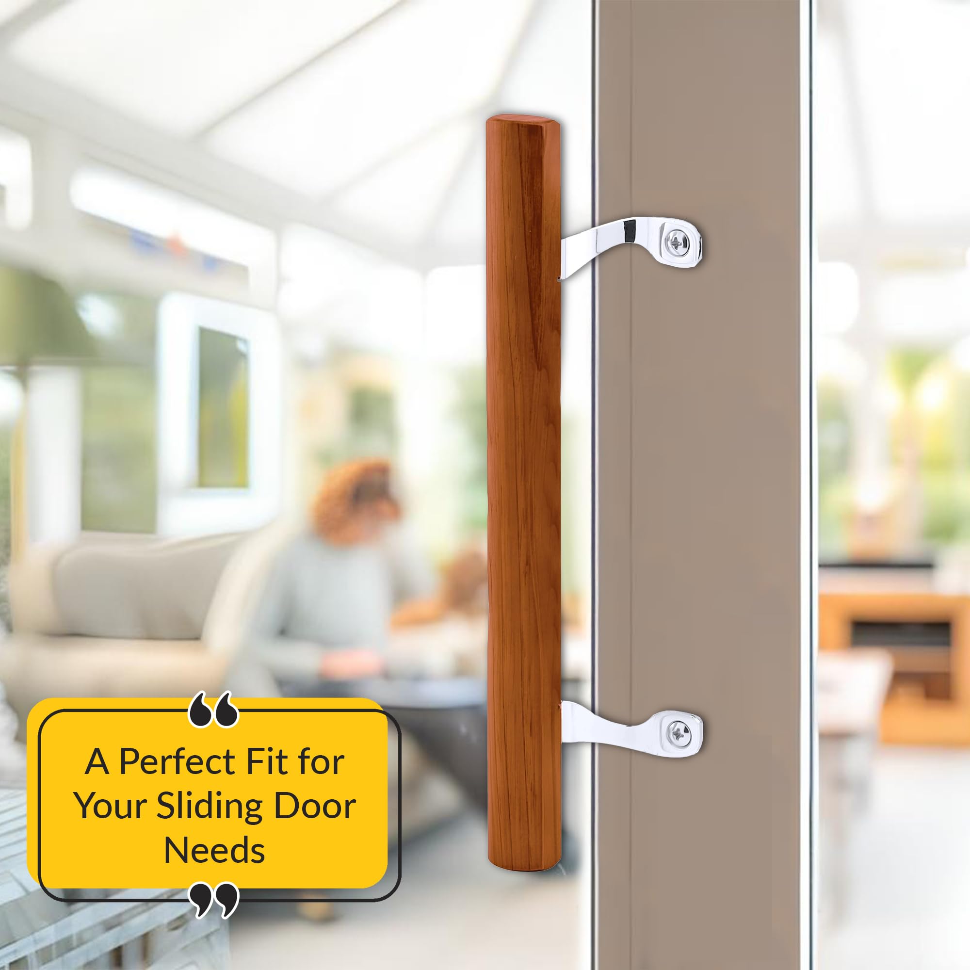BRIXWELL fits standard 6-5/8 inch center-to-center doors.