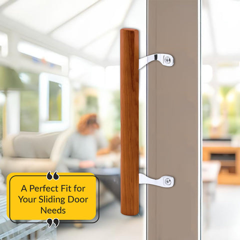 BRIXWELL fits standard 6-5/8 inch center-to-center doors.