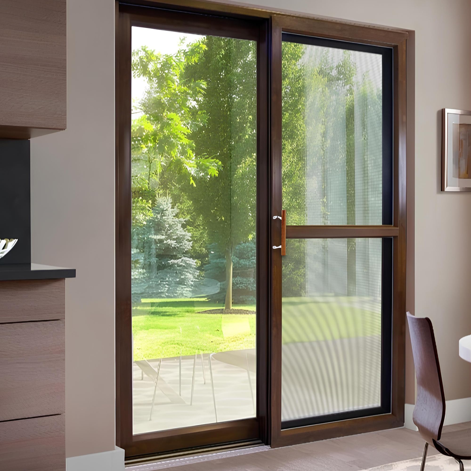 BRIXWELL easy-to-install hardware with pre-measured brackets.
