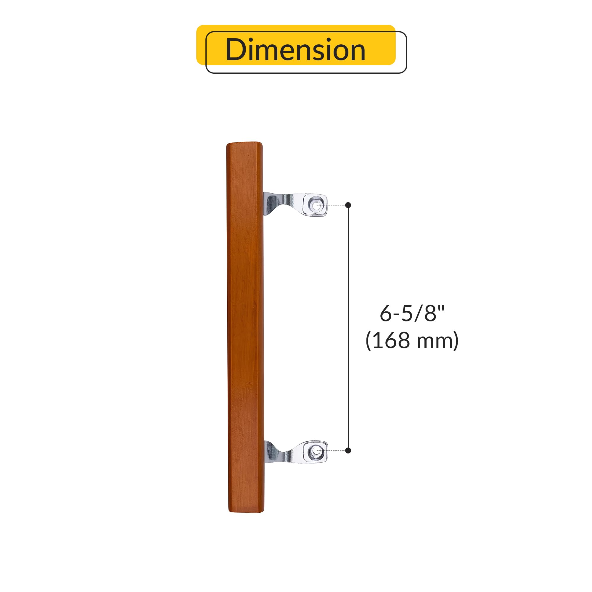 BRIXWELL metal brackets included to keep alignment during frequent use.