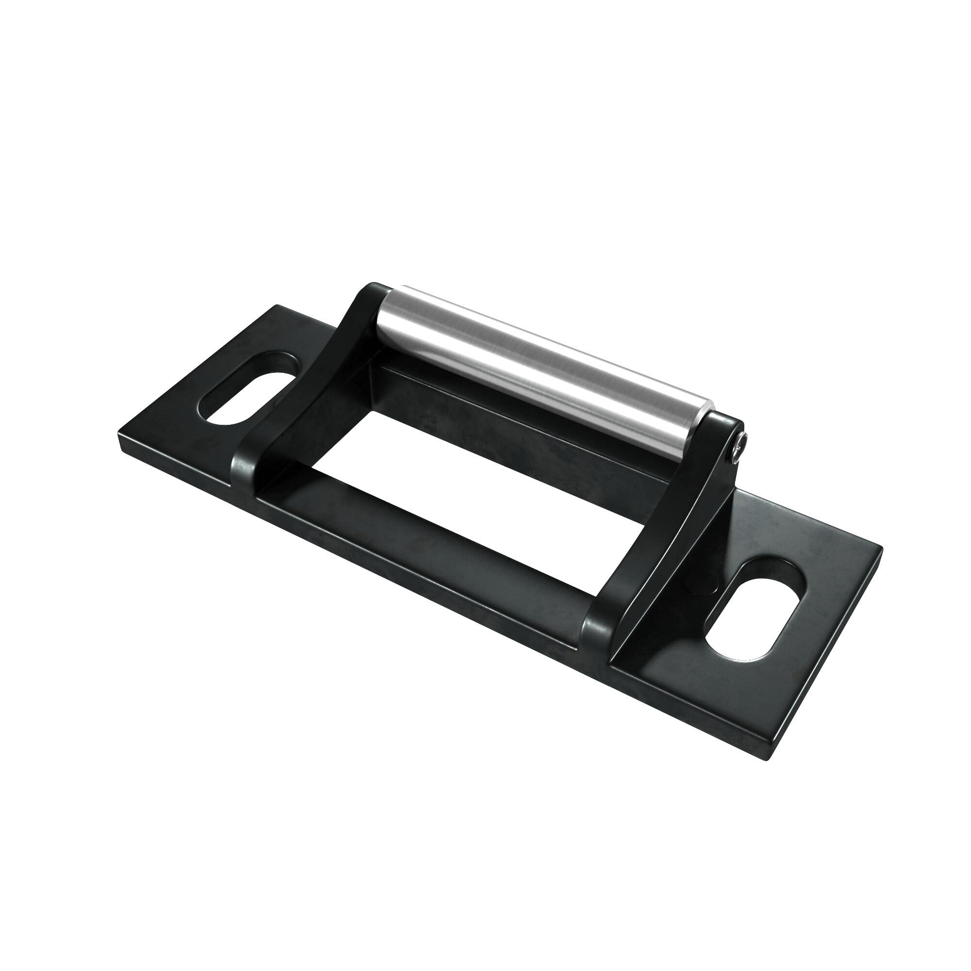 BRIXWELL ST-6312-DU surface roller strike front view with bronze finish for storefront doors.
