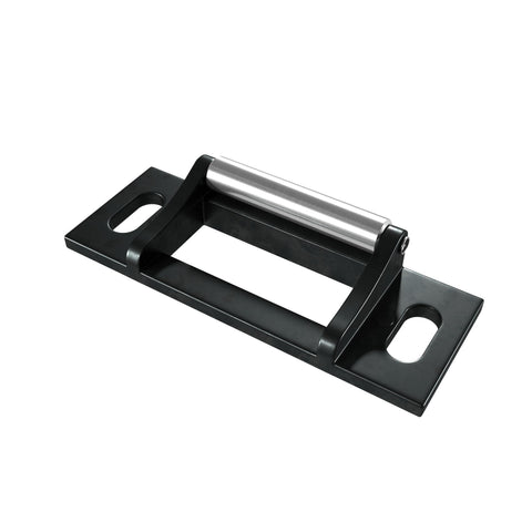 BRIXWELL ST-6312-DU surface roller strike front view with bronze finish for storefront doors.