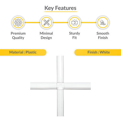 BRIXWELL grille fasteners secure the grid for a tidy removable installation.