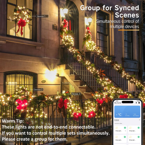 BrizLabs music-sync lights react to your soundtrack for ambience.
