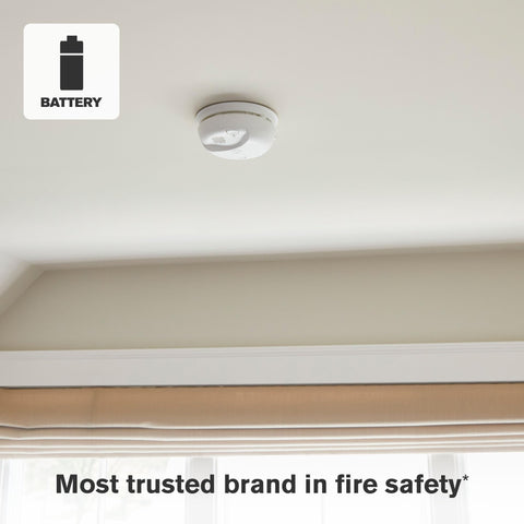 BRK SMCO100 mounting on the wall shows simple installation and reliable placement.