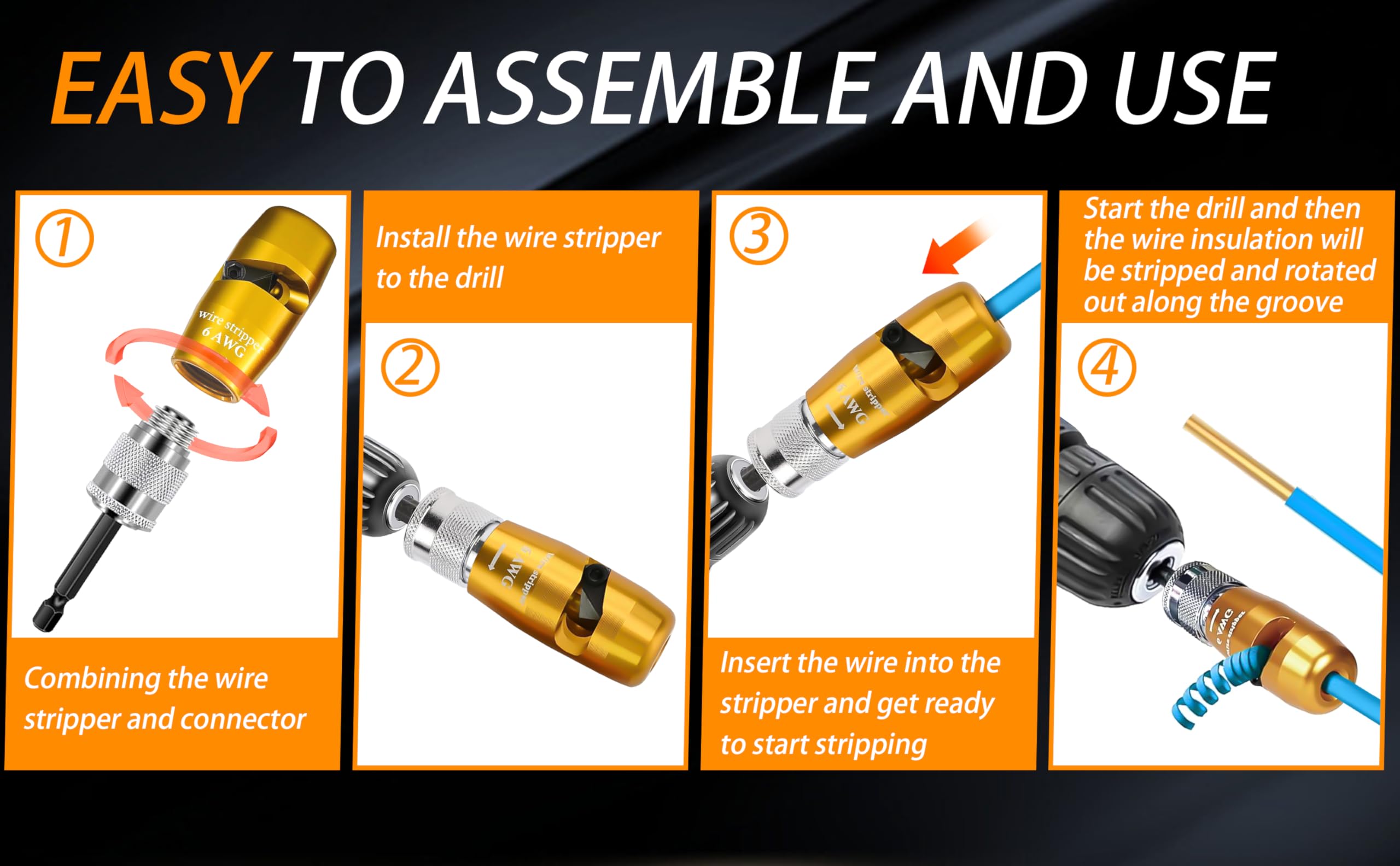 BRLBZXJY fast stripping with drill feature speeds up projects.